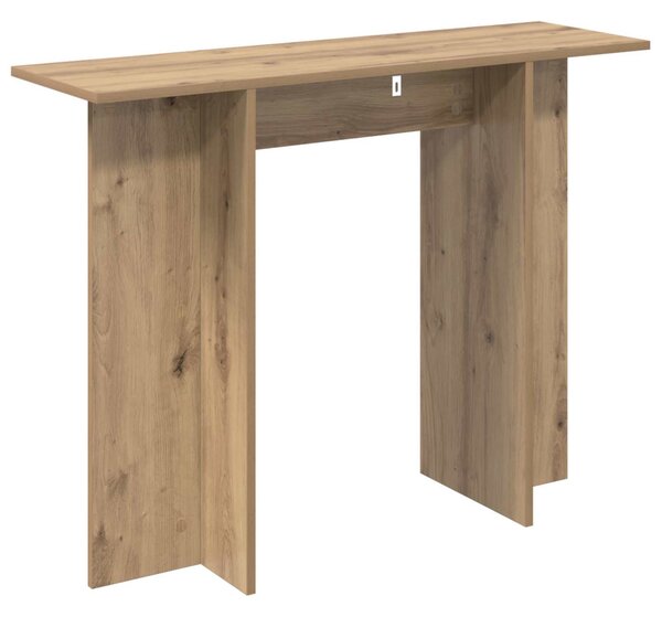 Konzolasztal Kézműves Tölgy 100 x 30 x 75 cm Szerelt Fa