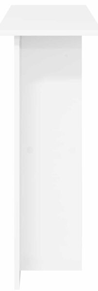 Konzolasztal Fehér 100 x 30 x 75 cm Szerelt Fa