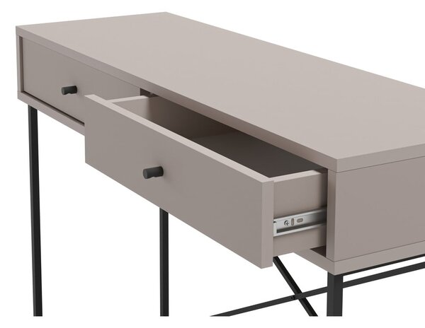 Szürkésbézs konzolasztal 35x110 cm Titan – Marckeric