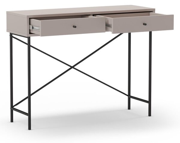 Szürkésbézs konzolasztal 35x110 cm Titan – Marckeric