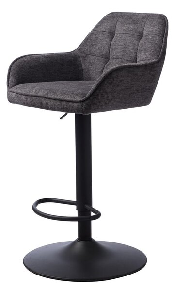 Sötétszürke állítható magasságú bárszék Nolan – Unique Furniture