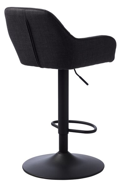 Sötétszürke állítható magasságú bárszék Nolan – Unique Furniture