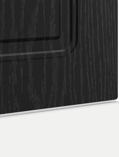 Mosogatógép panel Kalmar Fekete tölgy 60 x 1,5 x 57 cm Faanyag