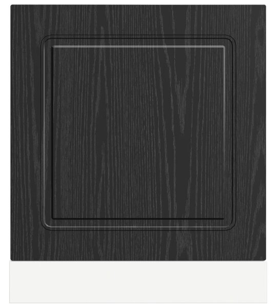 Mosogatógép panel Kalmar Fekete tölgy 60 x 1,5 x 57 cm Faanyag