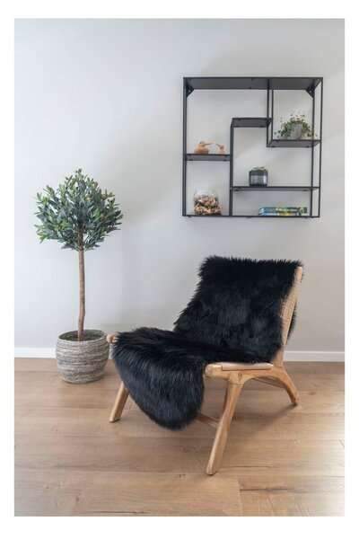 Fekete szintetikus futószőnyeg 60x180 cm – House Nordic