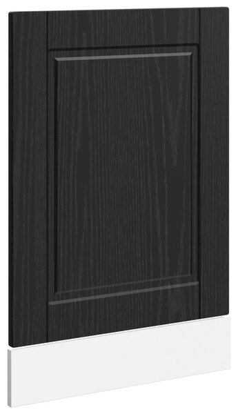 Mosogatógép panel ajtóval Fekete tölgy 45 x 1,5 x 57 cm Faanyag