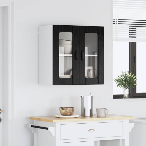 Mosogatógép panel Lucca Fekete Tölgy 60 x 31 x 60 cm Szerelt Fa