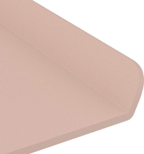Lebegő polc Falra szerelhető 2 pcs Rózsaszín 80 x 9 x 2,5 cm