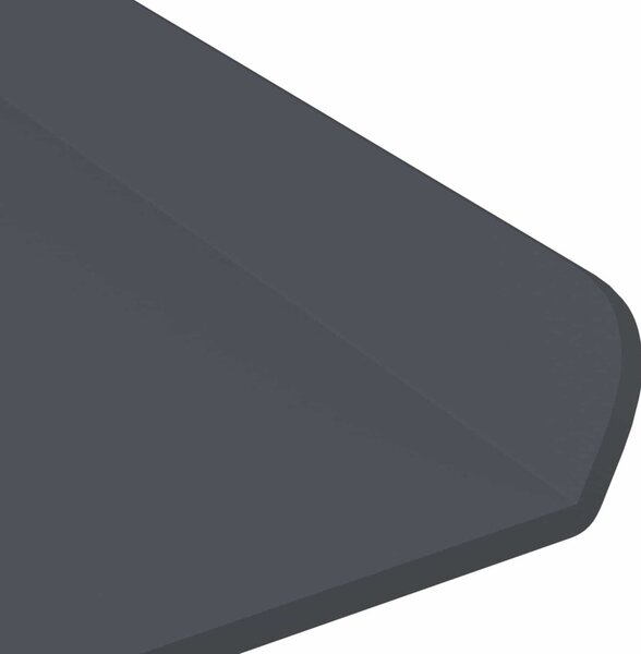 Lebegő polc 4 pcs Antracit 80 x 9 x 2,5 cm Acél