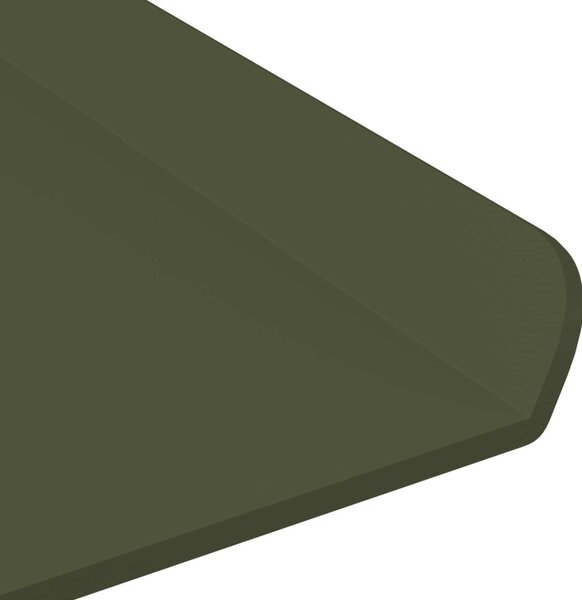 Lebegő polc 4 pcs Olajzöld 30 x 18 x 2,5 cm Acél