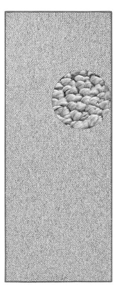 Szürke futószőnyeg 80x300 cm Wolly – BT Carpet