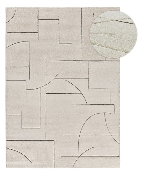 Krémszínű szőnyeg 80x150 cm Lena – Universal