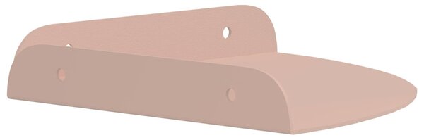 Lebegő polc polcokkal tárolóval 2 pcs Rózsaszín 18 x 18 x 2 cm