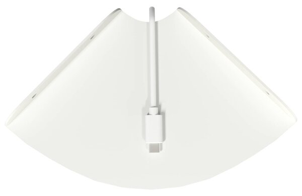 Lebegő polc polcokkal tárolóval 2 pcs Fehér 15 x 15 x 2 cm