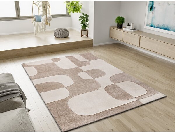 Krémszínű szőnyeg 80x150 cm Lena – Universal