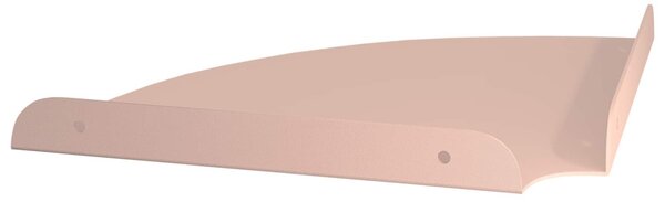 Lebegő polc polcokkal tárolóval 2 pcs Rózsaszín 24 x 24 x 2 cm