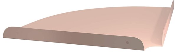 Lebegő polc polcokkal tárolóval 2 pcs Rózsaszín 30 x 30 x 2 cm