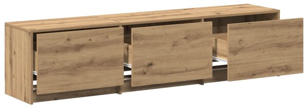TV szekrény Artisan tölgy Szerelt Fa