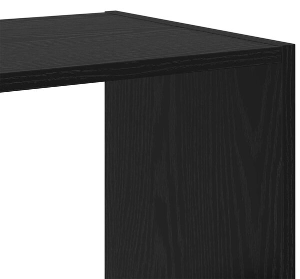 Könyvszekrény Fekete Tölgy 102 x 32 x 102 cm