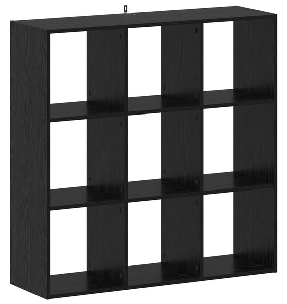 Könyvszekrény Fekete Tölgy 102 x 32 x 102 cm