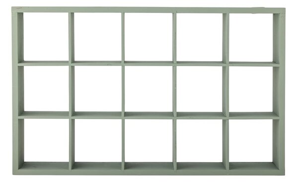 Világoszöld többszintes jegenyefenyő fali polc 67 cm Preston – Bloomingville