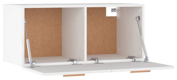 Fehér szerelt faliszekrény 80 x 35 x 36,5 cm