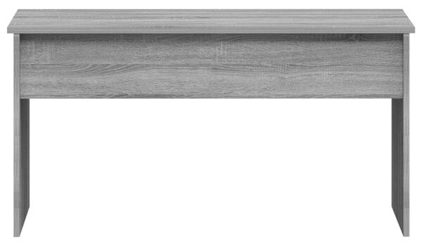 Szürke sonoma színű szerelt fa dohányzóasztal 102x50,5x52,5 cm