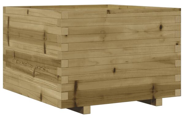 VidaXL impregnált fenyőfa kerti virágláda 70 x 70 x 49,5 cm