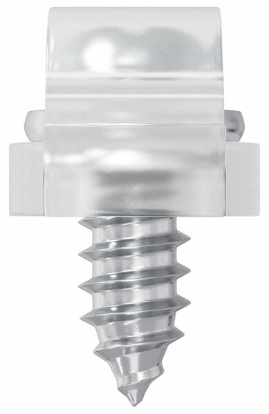LED szalagklipszek 2 pcs Átlátszó 23,8 x 7,3 x 4,3 mm
