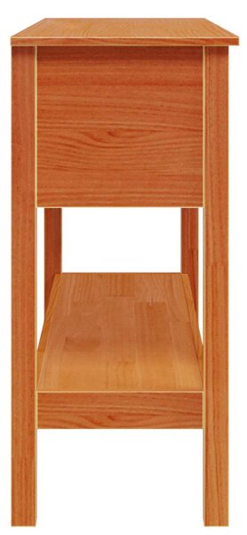 Konzolasztal Faggyú barna 100 x 35 x 75 cm Szilárd Fenyőfa
