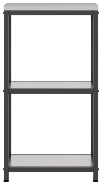 Konyhai Tárolás polcokkal tárolóval Ezüst 30 x 50 x 92 cm Acél