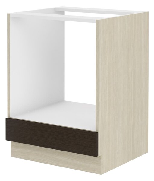 Alsó konyhaszekrény Chasma 60 DG BB (ferara tölgy+ sötét fa)