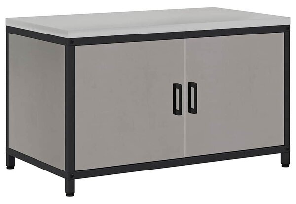 Konyhai Tárolás polcokkal ajtóval Rozsdás 90 x 50 x 53 cm Acél