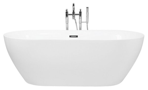 Fehér szabadon álló fürdőkád 170 x 80 cm CARRERA
