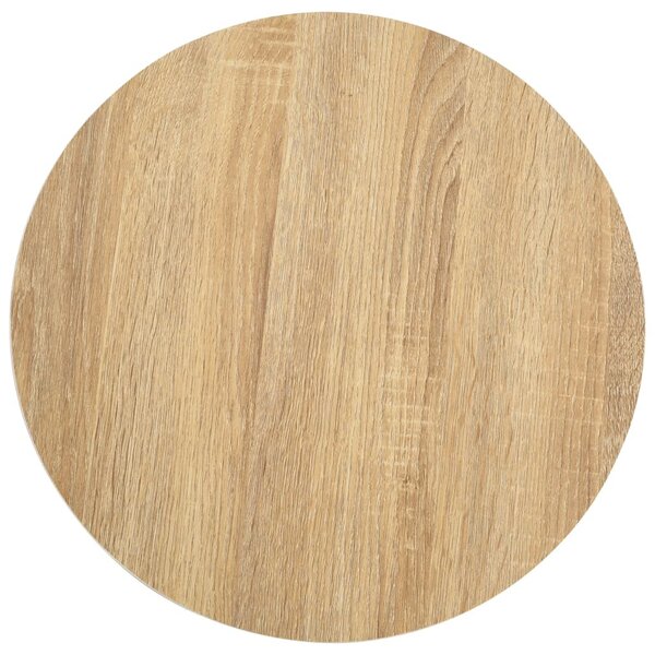 Világosbarna MDF bisztróasztal 40 cm