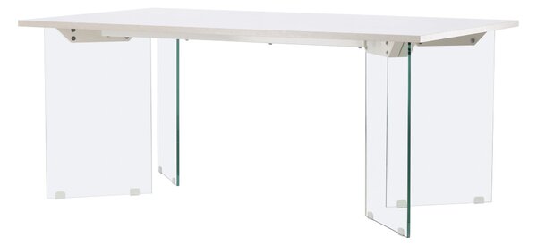 Asztal Dallas 5323, 75x90cm, Világosszürke