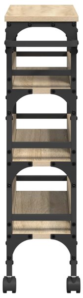 Konyhai kocsi Sonoma tölgy 53 x 20 x 76 cm Faanyag