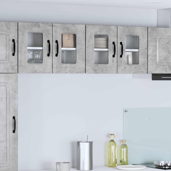 Mosogatógép panel Kalmar Beton Szürke 60 x 31 x 40 cm Faanyag