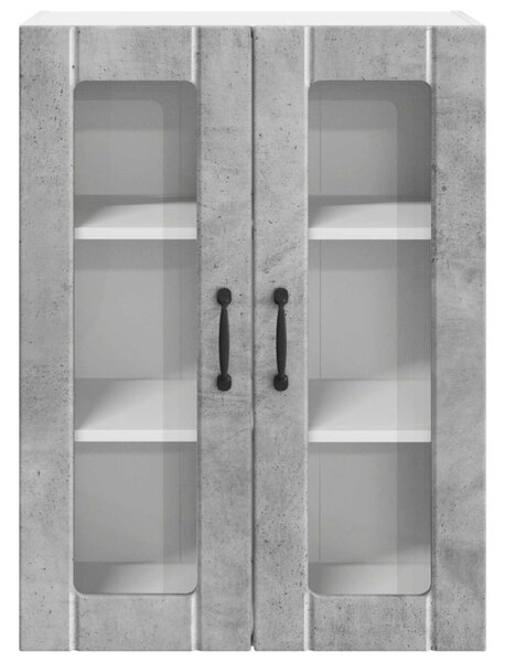 Mosogatógép panel Lucca Betonszürke 60 x 31 x 80 cm Szerelt Fa