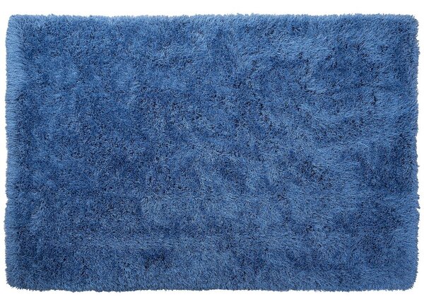 Kék hosszú szálú szőnyeg 200 x 300 cm CIDE