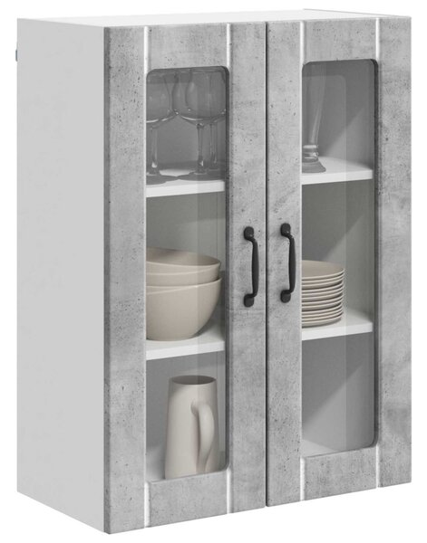 Mosogatógép panel Lucca Betonszürke 60 x 31 x 80 cm Szerelt Fa