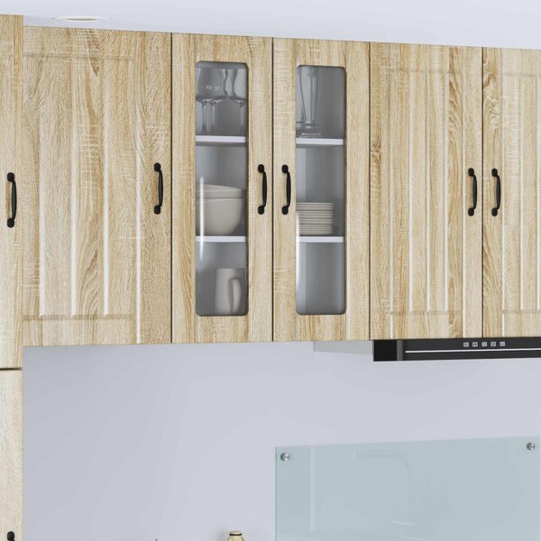 Mosogatógép panel Lucca Sonoma Tölgy 60 x 31 x 80 cm Szerelt Fa