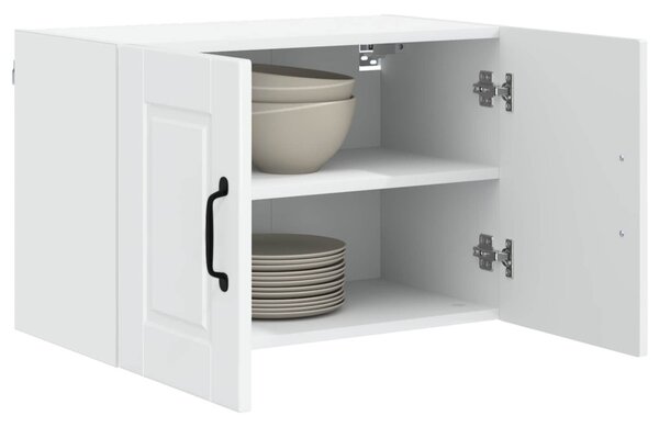 Mosogatógép panel Magas Fényű Fehér 60 x 31 x 40 cm Faanyag