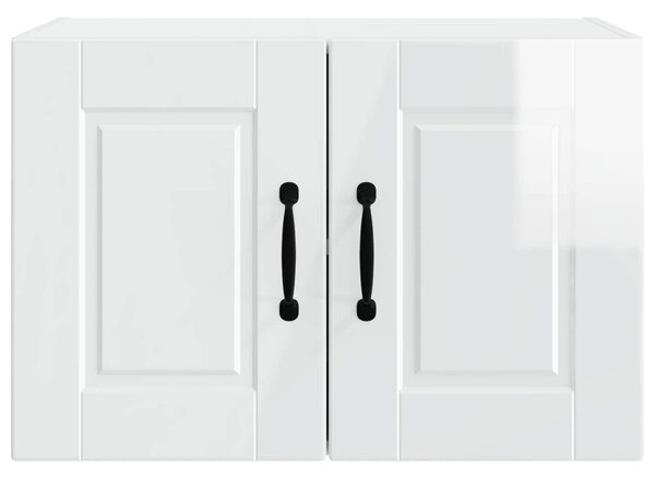 Mosogatógép panel Magas Fényű Fehér 60 x 31 x 40 cm Faanyag