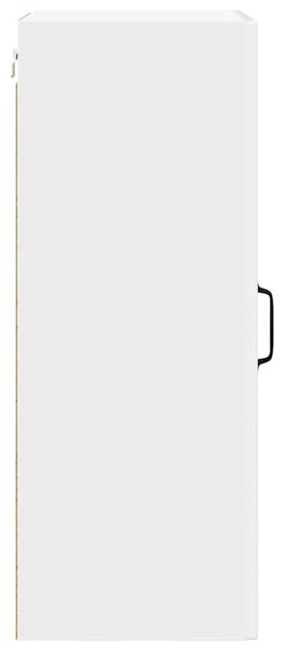 Mosogatógép panel Magas Fényű Fehér 40 x 31 x 80 cm Faanyag