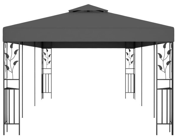 Antracitszürke pavilon 3 x 6 m