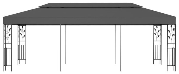Antracitszürke pavilon 3 x 6 m