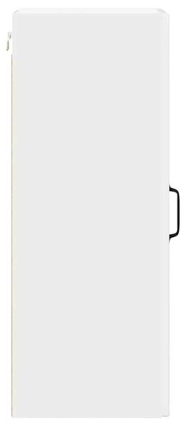 Mosogatógép panel Magas Fényű Fehér 30 x 31 x 80 cm Faanyag