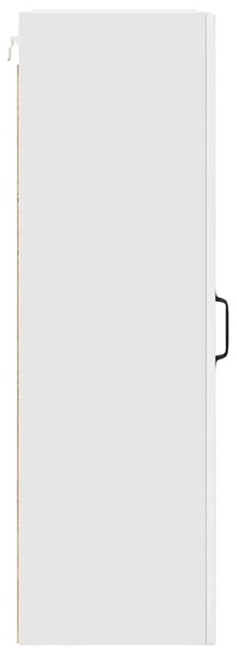 Mosogatógép panel Magas Fényű Fehér 30 x 31 x 100 cm Faanyag
