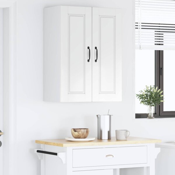Mosogatógép panel Magas Fényű Fehér 60 x 31 x 80 cm Faanyag